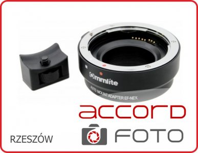 COMMLITE adapter bagnetowy Sony E / Canon EOS MK