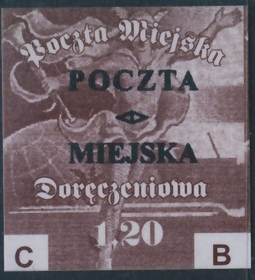 Polska Poczta Miejska Doręczeniowa 1,20
