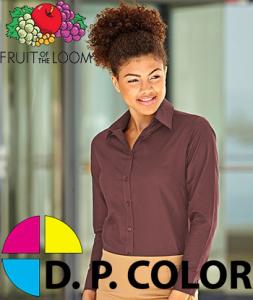 Koszula damska kolory FOTL S Długi rękaw OXFORD