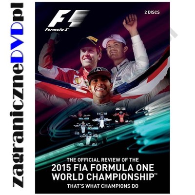 Formuła 1 [2 DVD] Season Review 2015 One Jeden F1