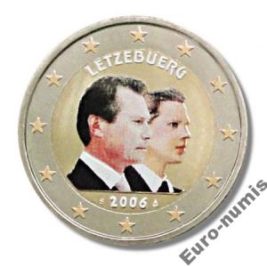 Luksemburg 2006 - 2 euro okolicz. kolorowa