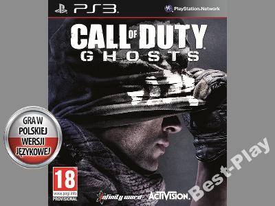 CALL OF DUTY GHOSTS / CoD /PL/ PS3 / +GRATIS +DLC