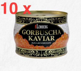 Kawior czerwony z Gorbuszy Premium 500g x 10 szt.