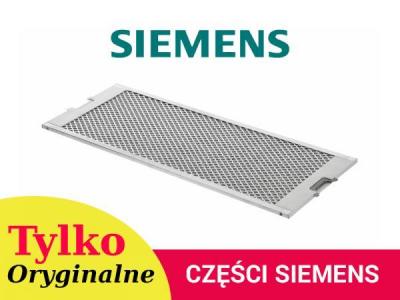 Filtr przeciwtłuszczowy okapu Siemens