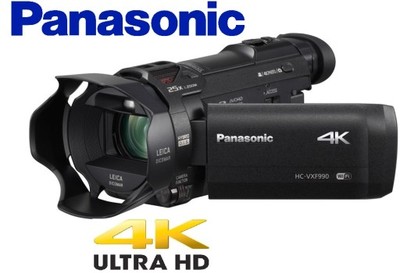 PANASONIC HC-VXF990 4K +HDMI 20xZOOM MENU-PL FV23%