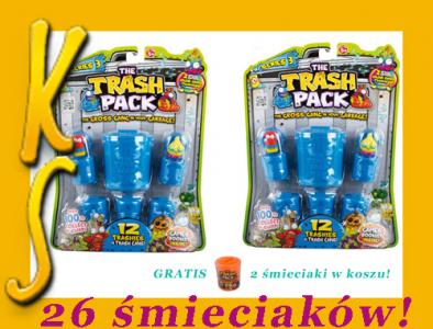 Mega Paka Trash Pack śmieciaki 26 Sztseria 3 Okaz