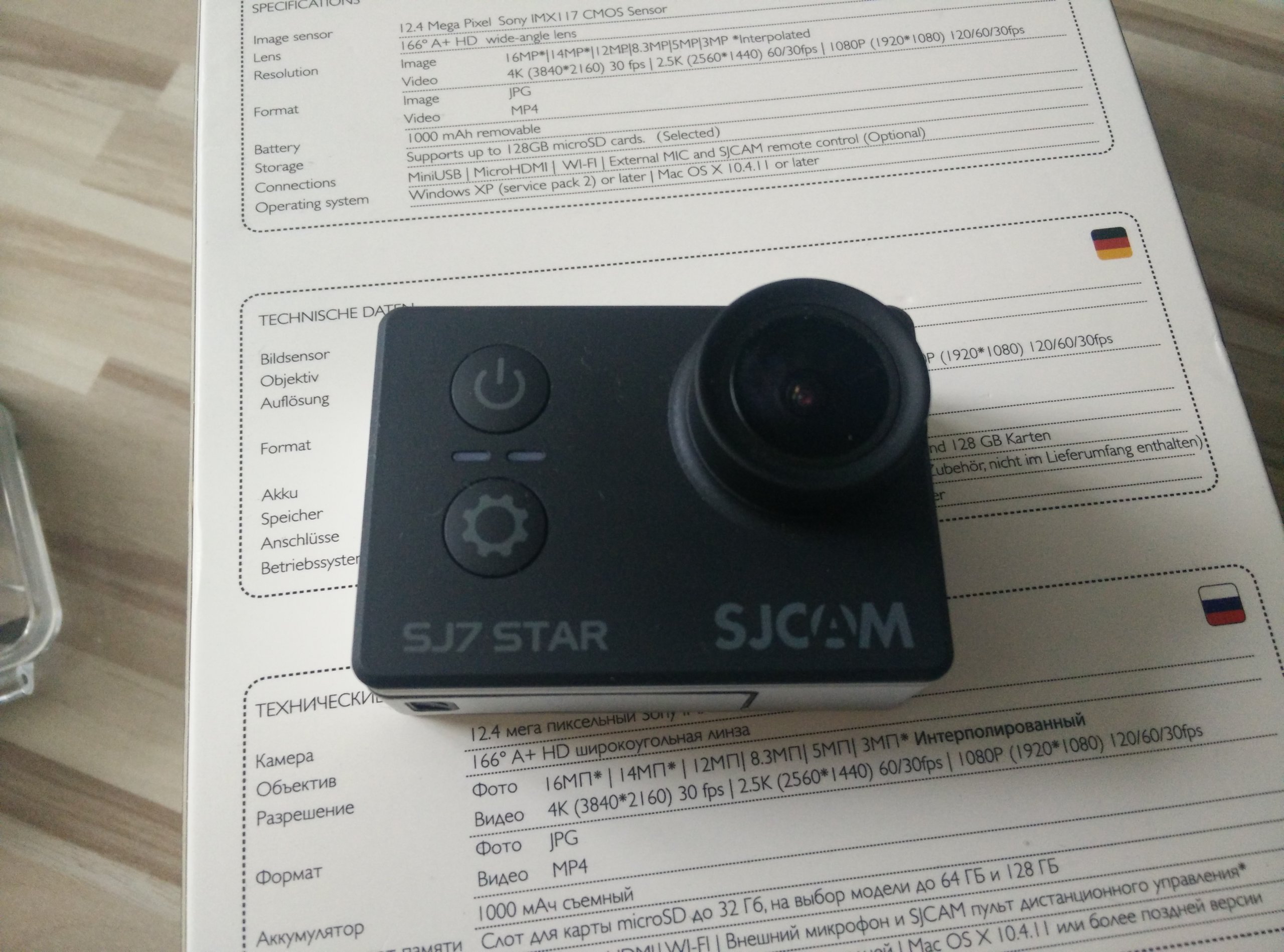 Kamera sportowa SJCAM SJ7 4K