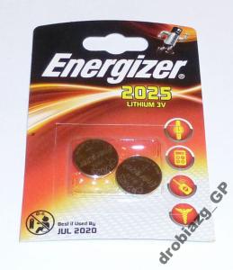 2 baterie CR2025 Energizer  DL2025  2025 CR 2025