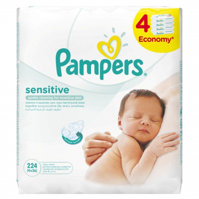 Pampers Sensitive chusteczki dla niemowląt...