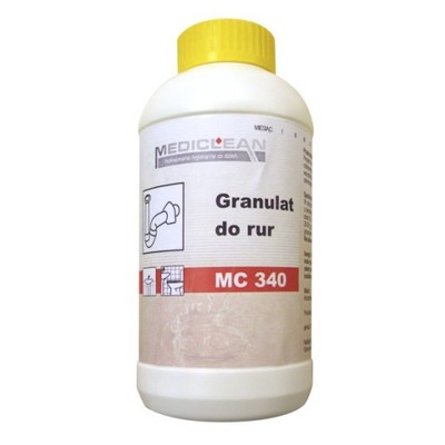 MEDICLEAN MC 340 Granulat do rur, kret, udrażniacz