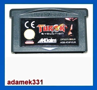 Turok Evolution gra na konsole Game Boy Advance