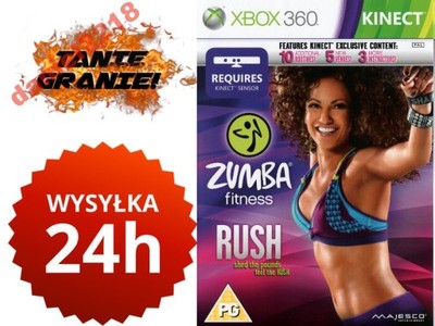 Zumba Fitness Rush Xbox 360 Kinect TanieGranie