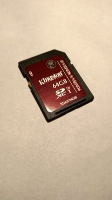 Karta Kingston 64GB SDA3 UHS-I U3 90/80 MB/s HD/4K