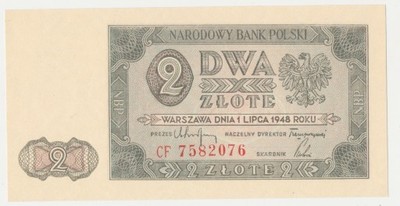 3850. 2 złote 1948 - CF - st.1