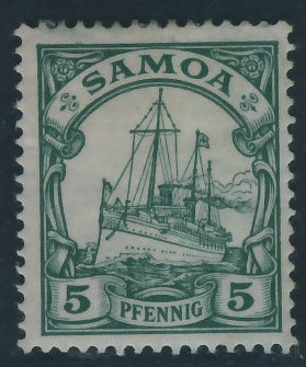 Samoa 5 Pfennig