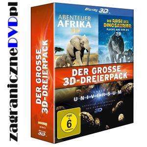 Przygoda w Afryce [3 Blu-ray 3D] Podróż Dinozaurów