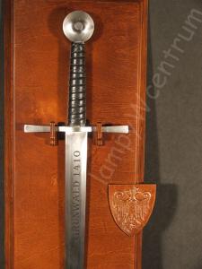 Ozdobny miecz GRUNWALD 1410, ozdobne tablo, Warto!