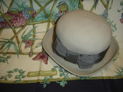 POLKAP Skoczów elegancki wełniany kapelusz BDB 55