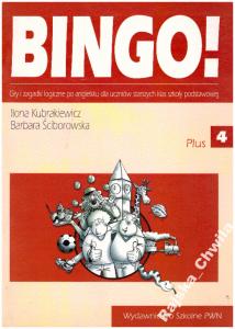 Bingo 4 Plus Gry i zagadki logiczne po angiel NOWA