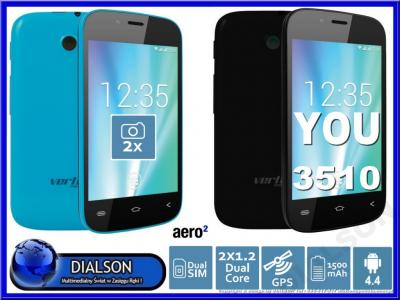 Smartfon OVERMAX VERTIS 3510 YOU DUAL SIM GPS aero