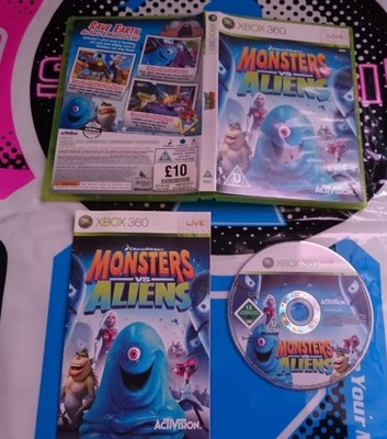 Xbox 360 Monsters vs Aliens EN Pudełko