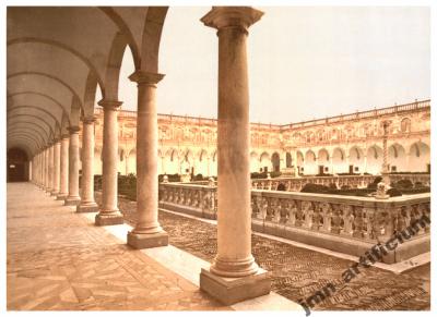 NEAPOL Certosa di San Martino ca.1890 reprint