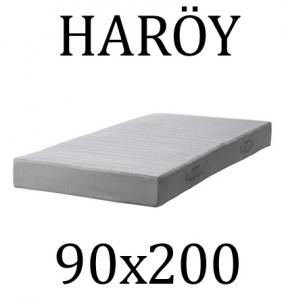 IKEA HAROY Materac sprężynowy 90x200 HIT48H TANIO - 5983457053 - oficjalne  archiwum Allegro