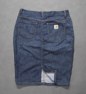 CARHARTT WESTERN SKIRT DAMSKA SPÓDNICA JEANS r. S