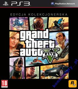 Grand Theft Auto V Edycja Kolekcjonerska PS3 GTA 5