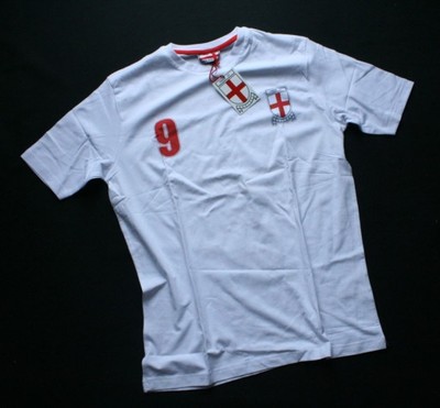 PRIDE OF ENGLAND bawełna koszulka Tshirt tu M -75%