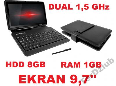 Tablet 9,7'' POLAROID,DUAL 1,5GHz,1 GB RAM, ETUI - 5956816427 - oficjalne  archiwum Allegro