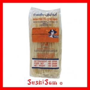 Makaron ryżowy 400g wstążki 3mm Tajland SUSHI SAM