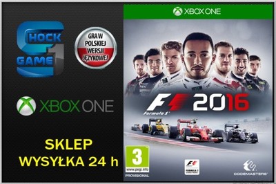 F1 2016  FORMULA 1 XBOX ONE 16 FORMUŁA PL _ IDEAŁ
