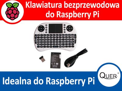 Klawiatura bezprzewodowa do Raspberry Pi