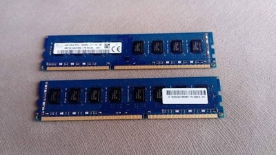 PAMIĘĆ RAM 2x4GB DDR3 PC12800 1600MHz SKhynix 8GB!