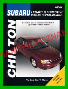 Subaru Legacy Forester 2000-2006 Instrukcja Napraw - 2598245158 - Oficjalne Archiwum Allegro