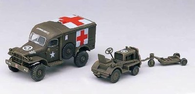 U.S Ambulance &amp; Tow Truck 1/72