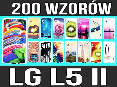 LG L5 II E460 ETUI+FOLIA POKROWIEC OBUDOWA FUTERAŁ