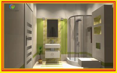 Projekt wnętrz3D łazienka,kuchnia + SPEC189 zł 48H