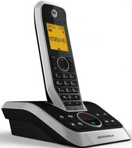 Telefon BEZPRZEWODOWY Motorola S2011 białe dodatki