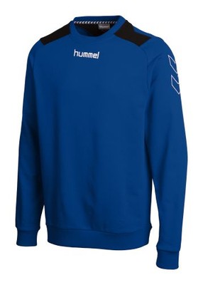 Bluza Hummel Roots Cooton Swet niebieska rozmiar L