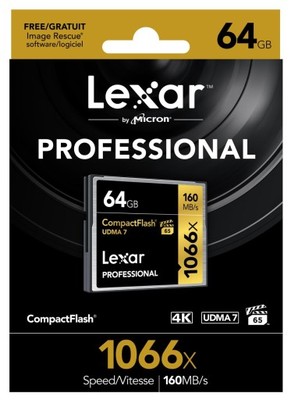 Lexar Professional UDMA 7 64GB 1066x CompactFlash