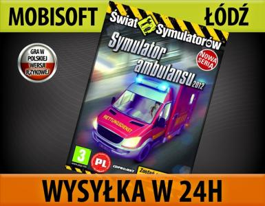 SYMULATOR AMBULANSU 2012 PC PL WYS24h ŁÓDŹ