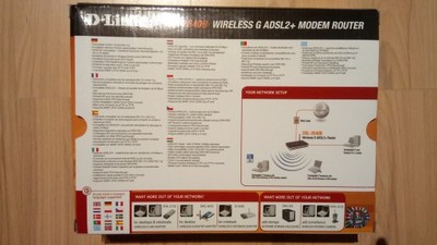 Router ADSL D-Link DSL-2640B