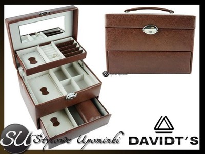 Davidt's szkatułka kuferek na biżuterię BRĄZ 200