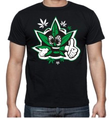Koszulki z nadrukiem marihuana sitodruk XXL