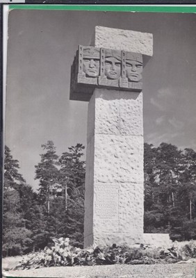 GÓRY ŚWIĘTOKRZYSKIE 1963 pomnik