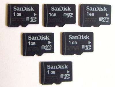 KARTA PAMIĘCI SANDISK 1GB microSD micro SD 1 GB