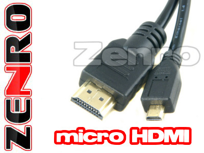 GoPro HERO3 Silver Edition KABEL  micro HDMI
