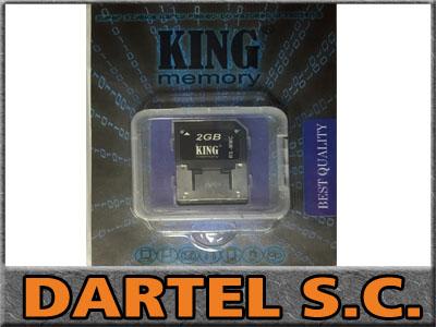 KARTA PAMIĘCI KING MEMORY RS-MMC 2GB VAT 23%